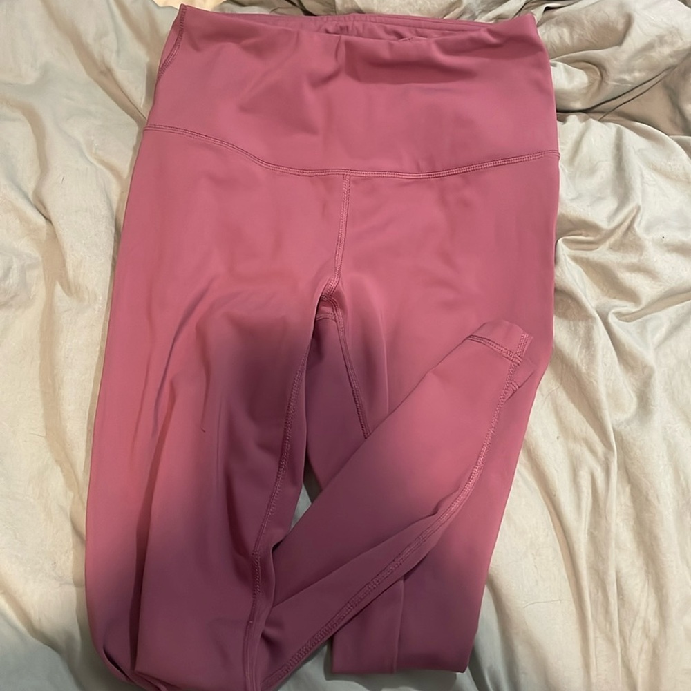 Purple pinkish pair of leggings